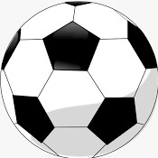 A white football